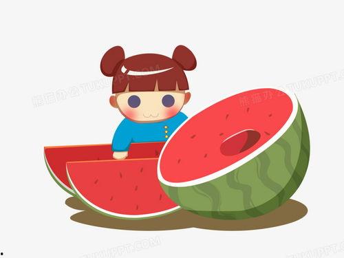 吃瓜动漫图文素材高清,高清素材中的趣味解读